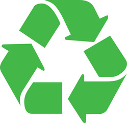 Obraz premium recycle symbol green 