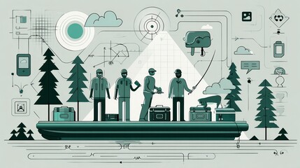 Fishing expedition, digital workflow