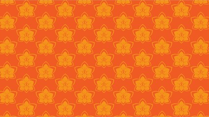 vector seamless orchid pattern multicoloured