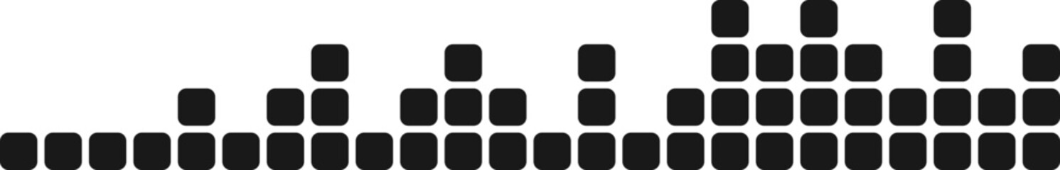 Audio Wave Silhouette