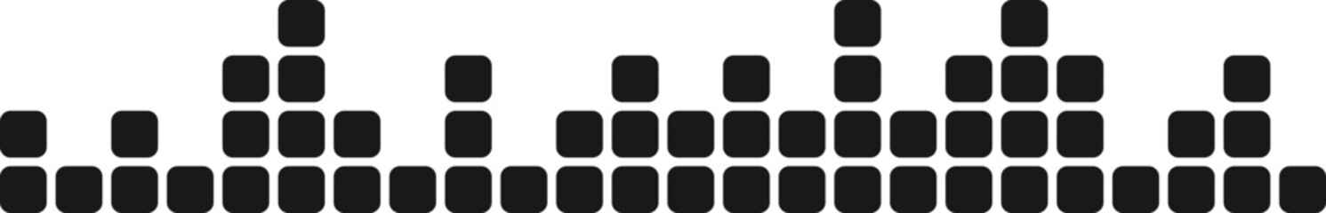 Audio Wave Silhouette