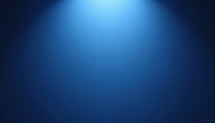 Blue gradient background with soft light effect creating an atmospheric and serene ambiance perfect for use in design projects and creative works