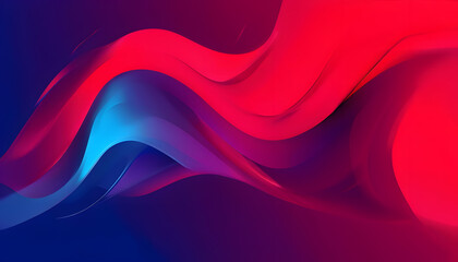 abstract red wave background