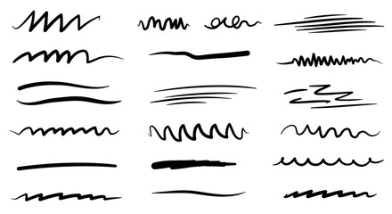 set of lines