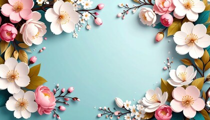 Elegant floral arrangement studio background digital art soft color palette close-up view nature and beauty concept