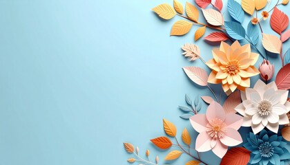 Creating vibrant paper flower arrangements in a bright studio artistic crafting colorful decorative ideas minimalistic background