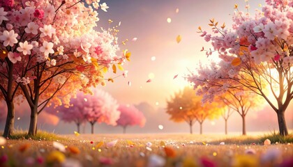 Captivating spring blossom event serene garden nature photography vibrant landscape close-up view seasonal aesthetics for relaxation