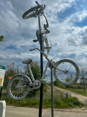 bicycle on the road