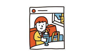 SNSに学校や場所が特定できる写真をアップ・投稿する人　個人情報が漏れてしまう危険な使い方