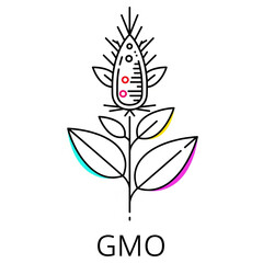 abstract floral design