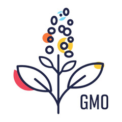 abstract floral design