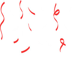 Indonesia Flag Confetti