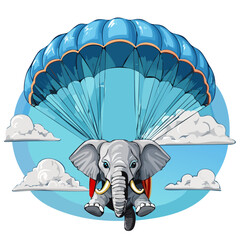 élephant parapente 1