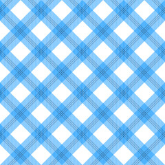 blue and white plaid fabric