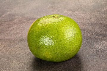 Green ripe fruit sweetie citrus