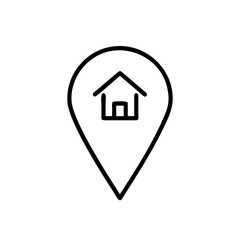 Location Icon Vector Illustration Set