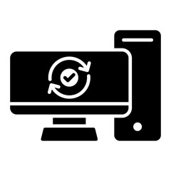 Automatic Update Glyph Icon