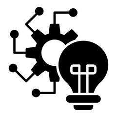 Expert System Glyph Icon