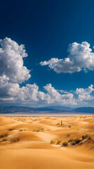 Limitless Desert Horizon: Exploring the Boundless Beauty and Adventure of Nature's Endless Expanse Beyond the Dunes