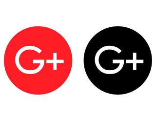 G+ Google iconic vector
