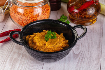 Indian cuisine - Lentil vegan dal