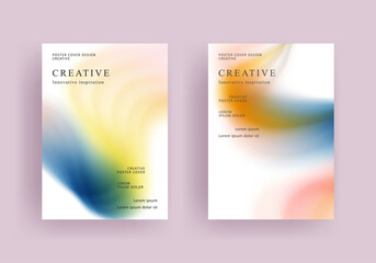 abstract gradient background template vector. trendy Minimalist style posters with dark concept. Modern wallpaper design for social media, brochure, flyer, banner