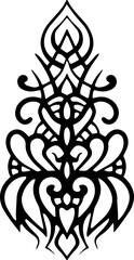 Ornamental decorative vintage design element.