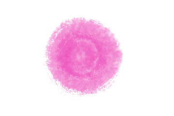 PNG Bright magenta paint blob with soft round edges for digital accents, scrapbook, planner, callouts, and modern art layouts