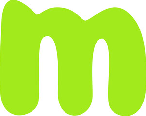 Green Leafy Alphabet