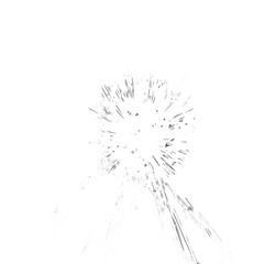 Obraz premium firework illustration png transparent background