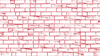 brick wall brown texture exterior rough surface vector template