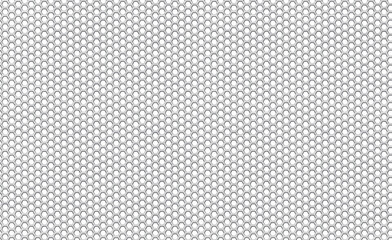 seamless brushed metal honeycomb 3D volume mesh abstract background illustration
