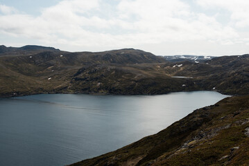 Nordkapp Shoreline and the Endless Blue Ocean