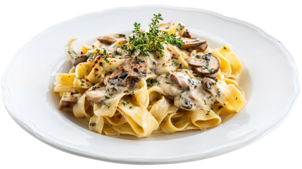 Spaghetti pasta with tomato sauce, mozzarella cheese and fresh basil in plate on white wooden background. Selective focus.
