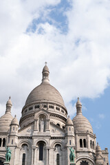 Basilica of Sacre-Coeur de Montmartre in Paris, France