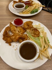 fried chicken wings