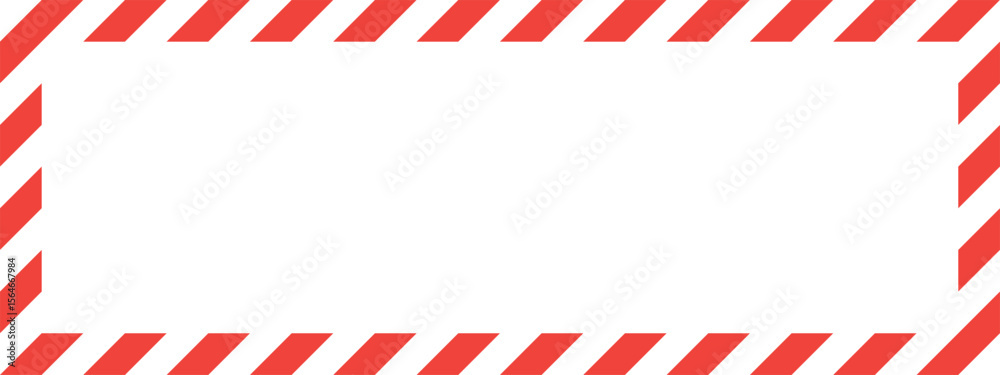 Fototapete this image features a red and white striped border, creating a rectangular frame. the interior of th