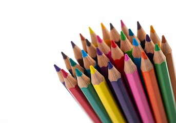 Vibrant Colored Pencils: A Creative Burst