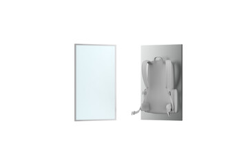 LCD Backpack Billboard for Advertising, Android Touch Display Mobile Backpack Walking Billboard.