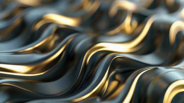 A detailed shot of a reflective surface with a slight blur effect