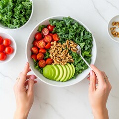 fresh vegetables in a bowl
