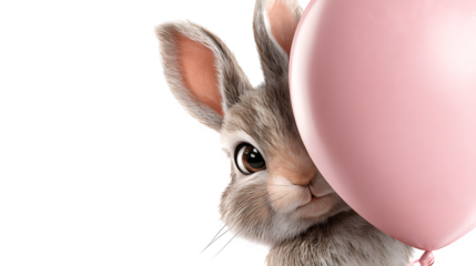 easter bunny with egg