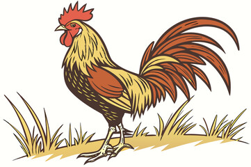 Diverse Wildlife & Nature Illustrations: African Wild Dogs, Badgers, Ferrets, and More