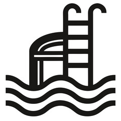 vector illustration of a ship