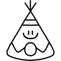 Teepee Doodle © narmfonp