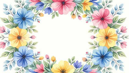 a decorative floral arrangement forming a circular shape