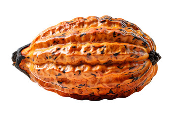 cocoa pod isolated on transparent background