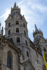 Fototapeta premium Facades of buildings of historical buildings Austria, Vienna