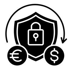 Securities Exchange  Icon Element For Design