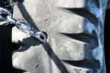 evocative image of the detail of a fishing boat in a small village in Sicily